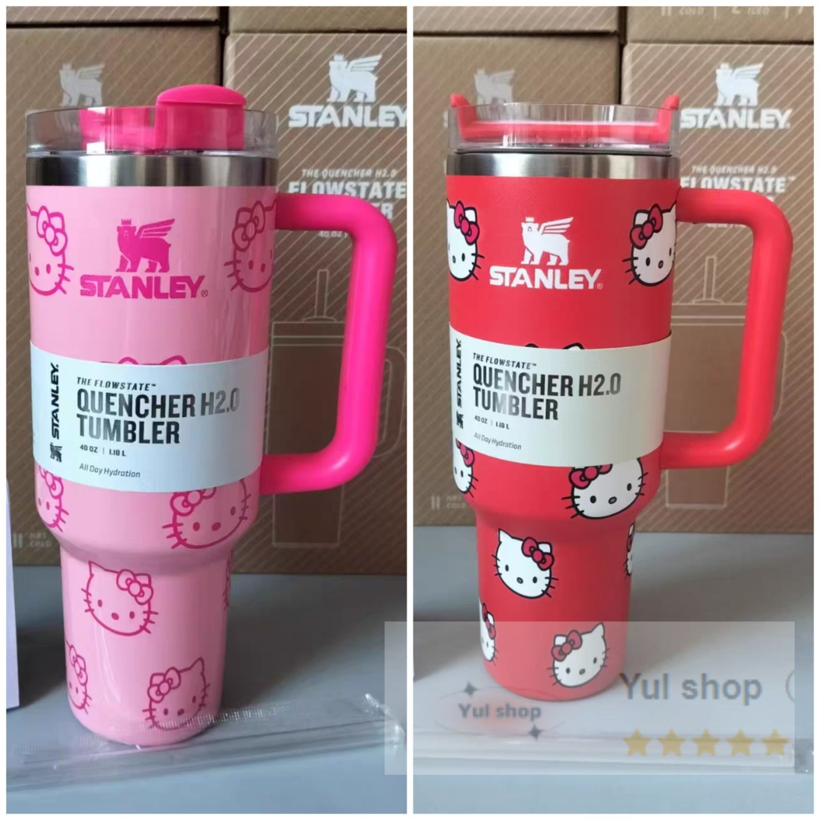 スタンレー STANLEY × キティ Kitty H2.0 コラボ 真空スリム