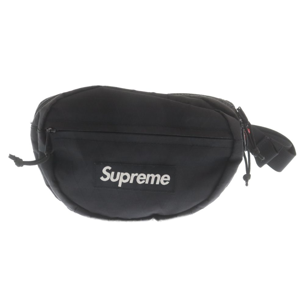 Supreme シュプリーム ウエストバッグ 黒 18AW ショルダーバッグ SUPREME (シュプリーム) 18AW Waist Bag ウエストバッグ