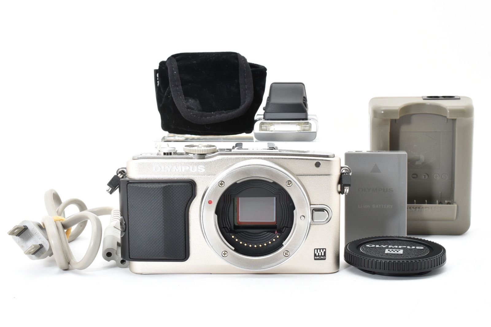 ショット数 1 484回!! OLYMPUS オリンパス E-PL5 ボディ ミラーレス一眼カメラ シルバー 現状品 ＃3301