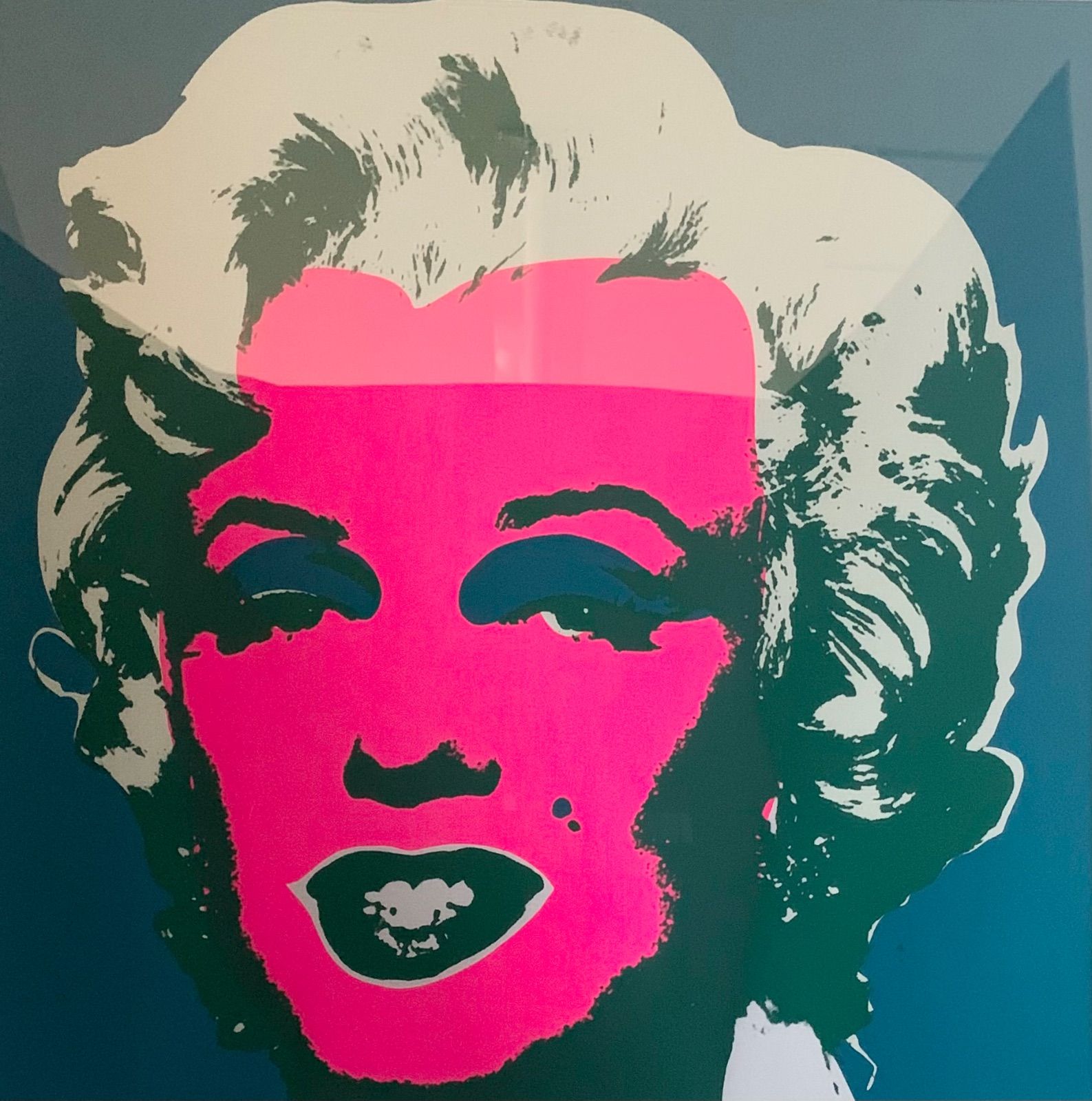 額付】【真作】アンディー・ウォーホル Andy Warhol マリリン マリリン