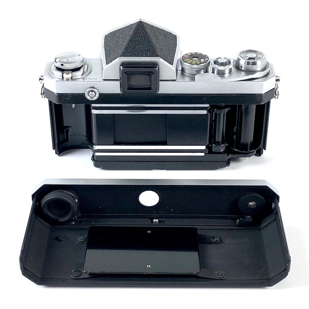 ニコン Nikon F アイレベル シルバー ボディ フィルム マニュアル