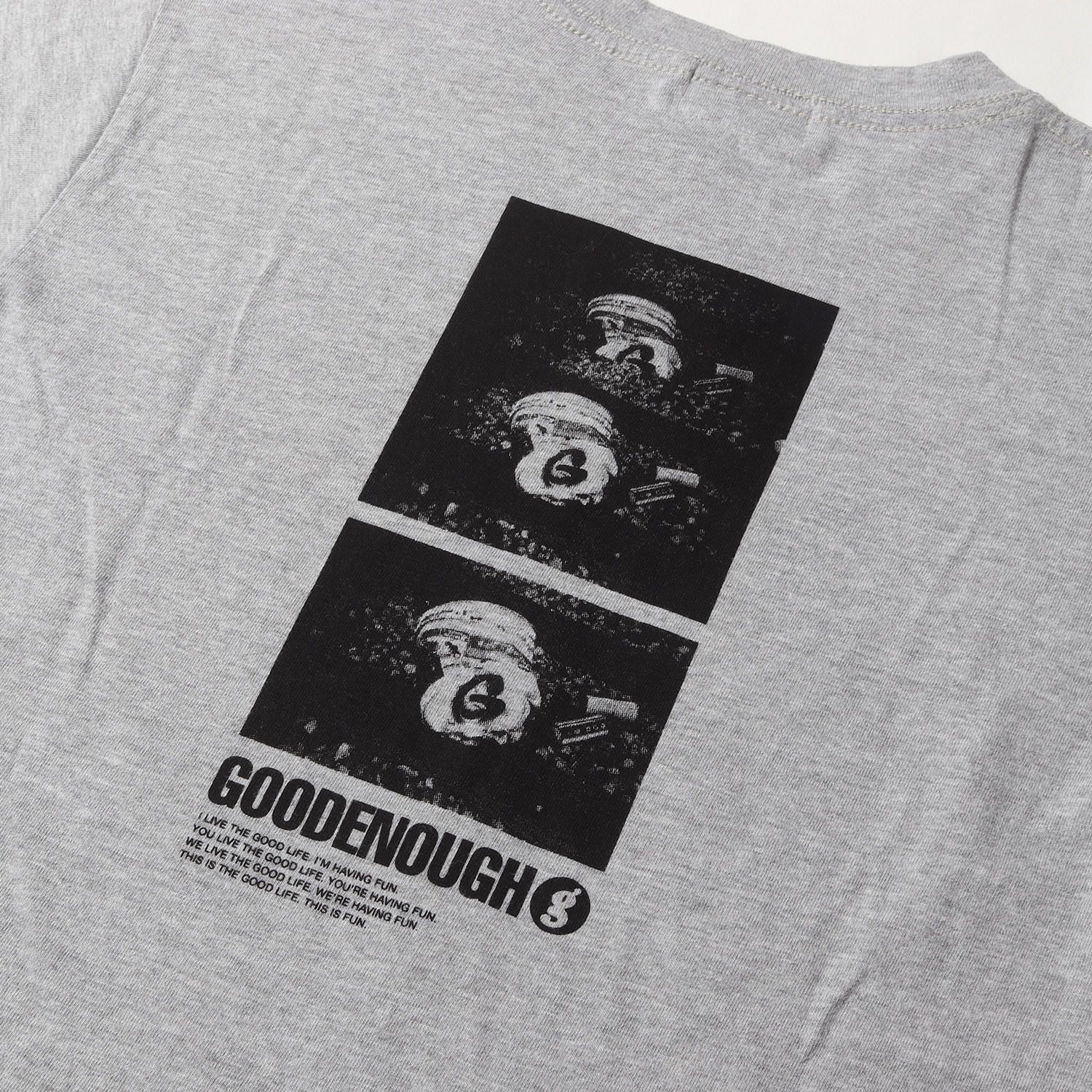 美品】GOOD ENOUGH グッドイナフ Tシャツ グレー サイズ:M