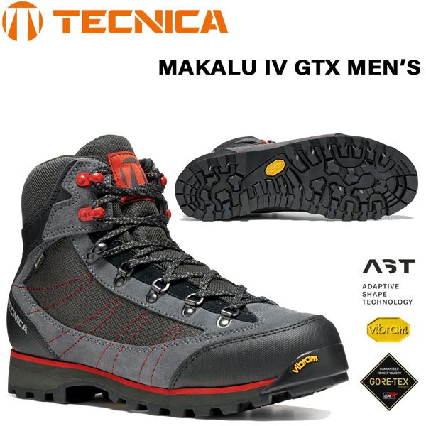 登山靴 テクニカ TECNICA マカルー4 MAKALU4 11243330 SHADOW PIEDRA-RICHLAVA ゴアテックス ハイカット