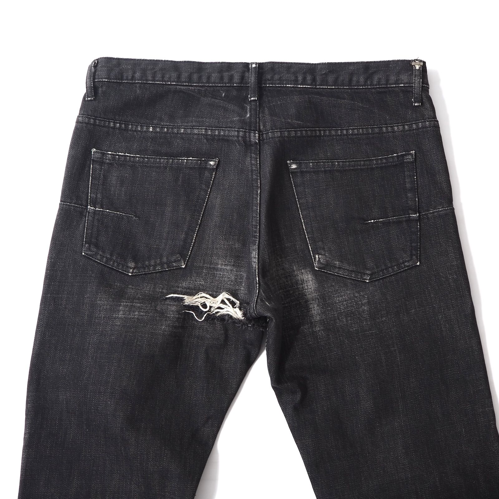 ディオールオム DIOR HOMME エディ期 爪加工 クラッシュ デニム