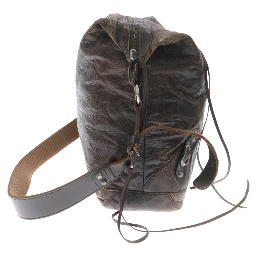 BALENCIAGA (バレンシアガ) ザ デイ ヴィンテージ加工 レザー