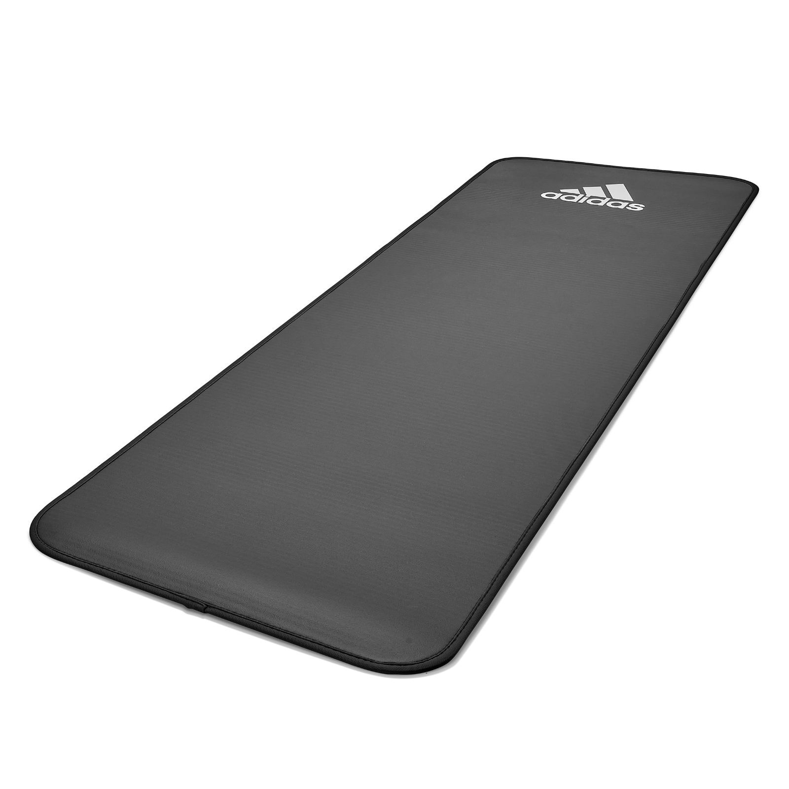 幅広 耐久性 厚め 滑り止め 10 mm トレーニングマット ヨガマット ストラップ付 adidas アディダス