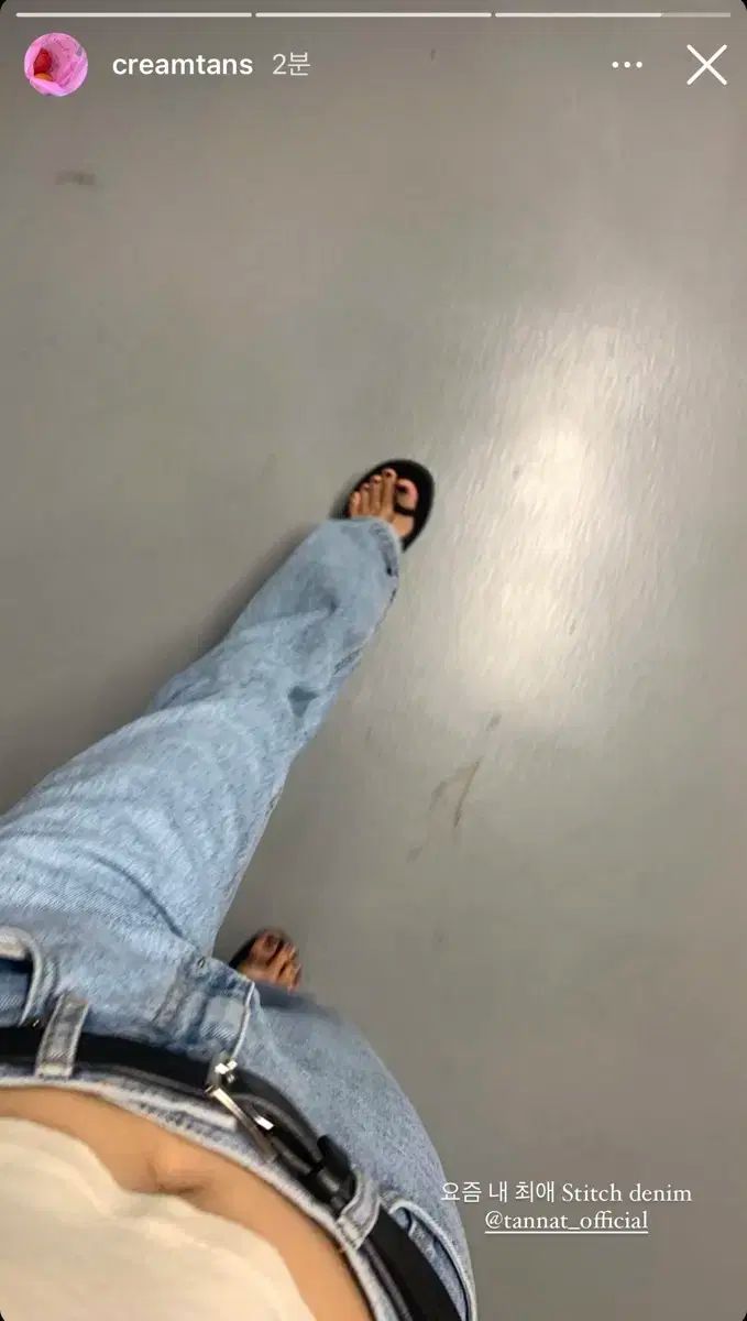 ステッチ デニム