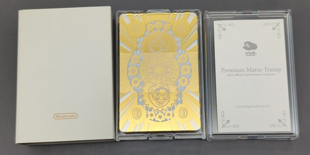 プレミアムマリオトランプ 2012年 クラブ任天堂 トランプ プレミアムマリオトランプ 2012 - メルカリ