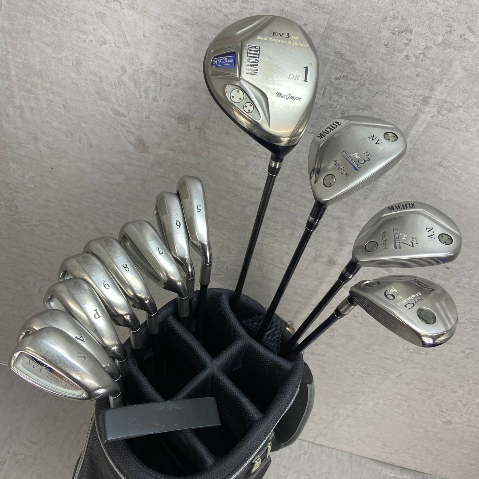 大人気】アダバット マグレガー メンズ ゴルフクラブ 初心者 セット12本