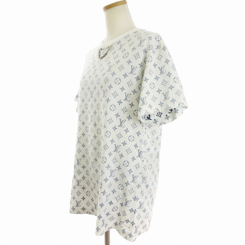 ルイヴィトン LOUIS VUITTON エスカル プリント クルーネック T