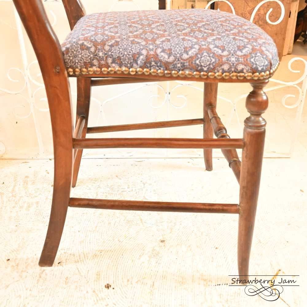 L3705-245 英国アンティーク サロンチェア ヴィクトリアン アンティークチェア キッチンチェア チェア ダイニングチェア マホガニーイギリス MARWIL-DEMENAGEMENTS_CH