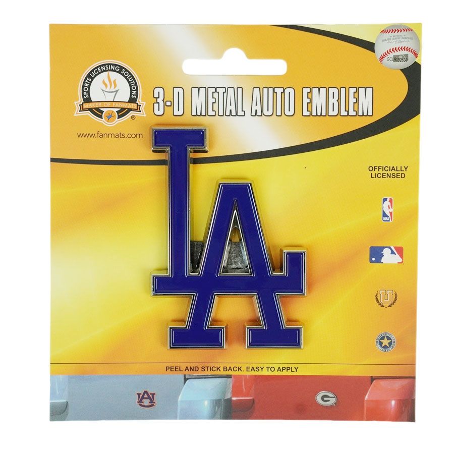 ロサンゼルス ドジャース 公式グッズ 定形外郵便対応可 3D メタリック