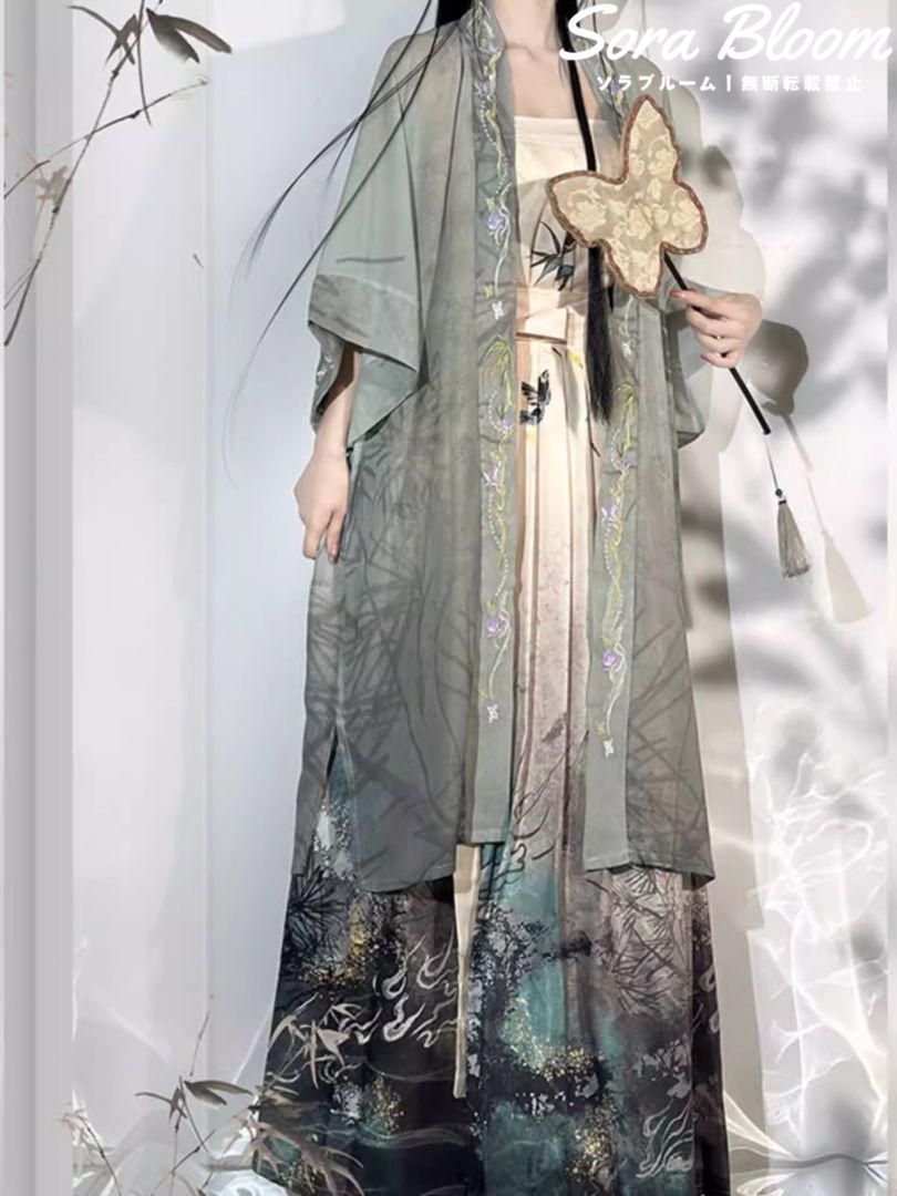 H601 漢服 コスプレ ワンピース 唐装 仙女服 中華風 楽天市場