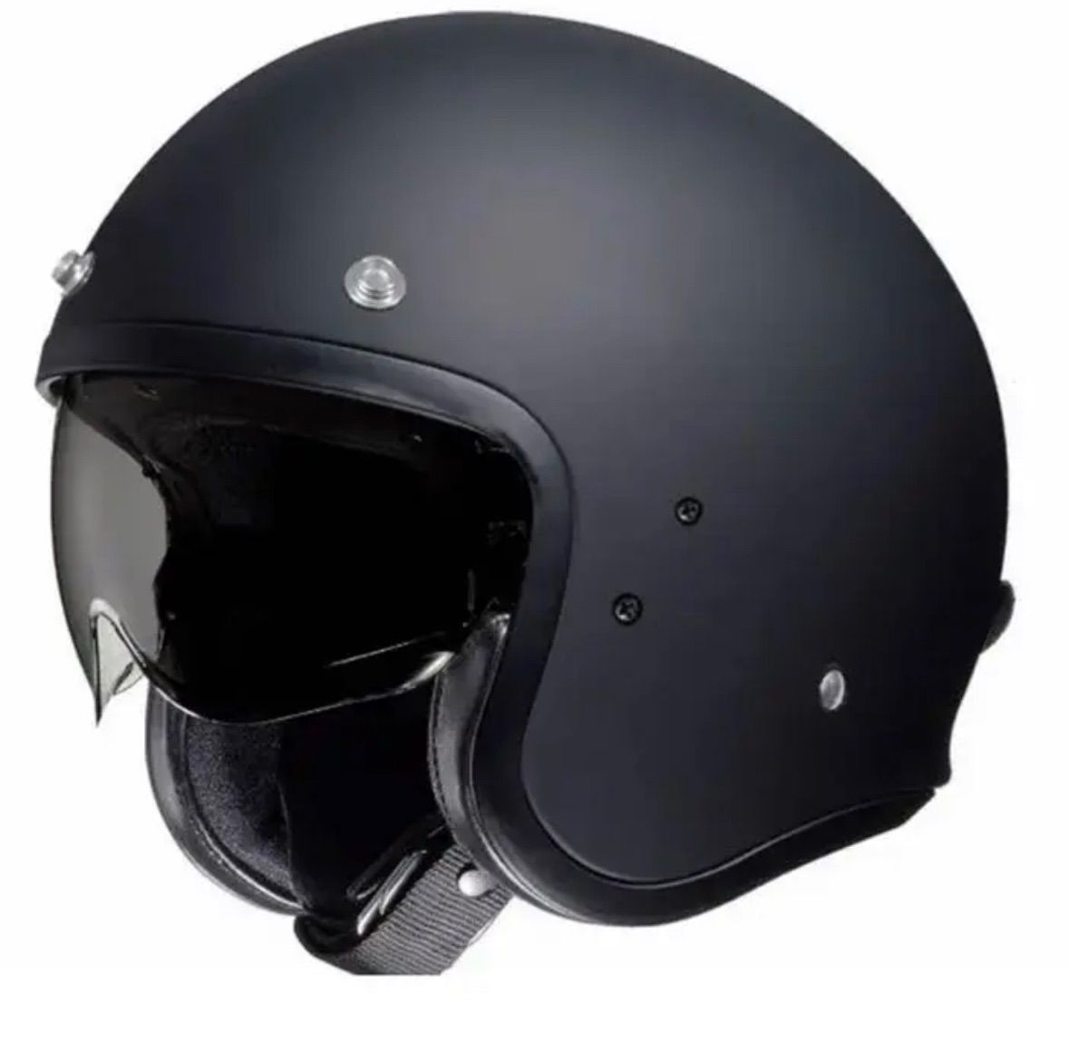 シールド ジェット ヘルメットマットブラックS-65SG/PSC - メルカリ