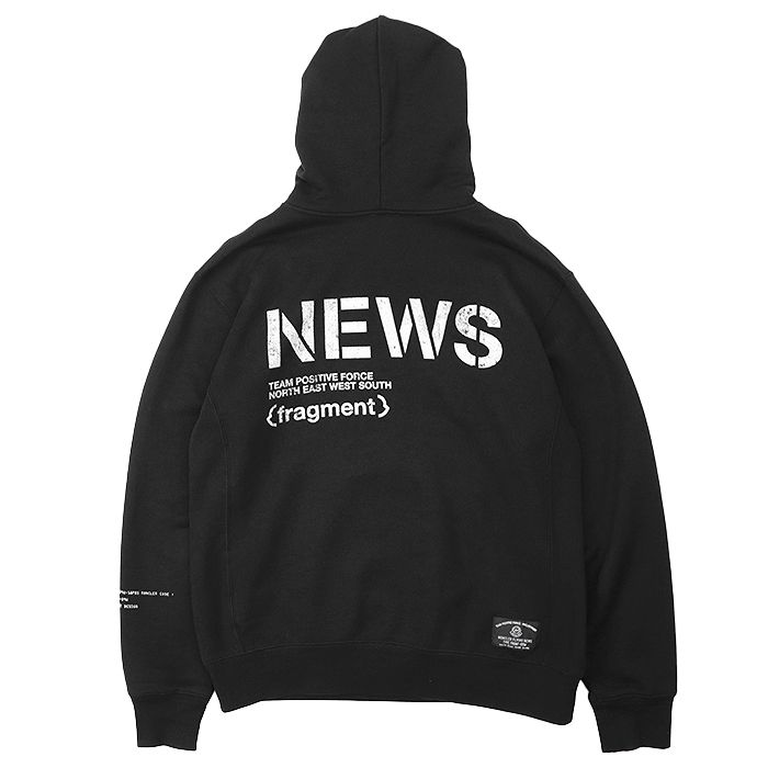 モンクレール×フラグメント マグリア ロゴプリント　プルオーバーパーカー MONCLER モンクレール パーカー × FRAGMENT HIROSHI FUJIWARA