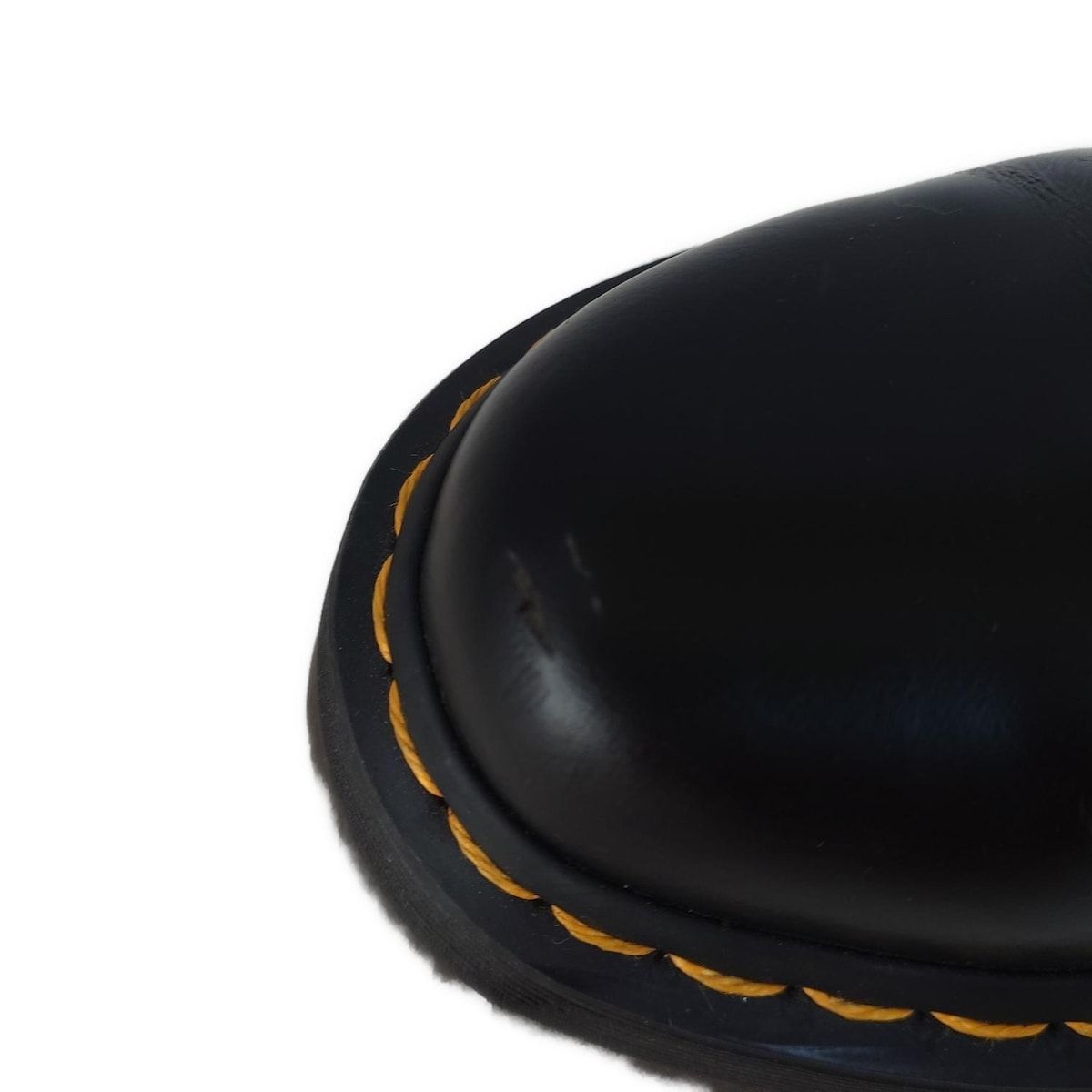 黒 レースアップ|8ホール