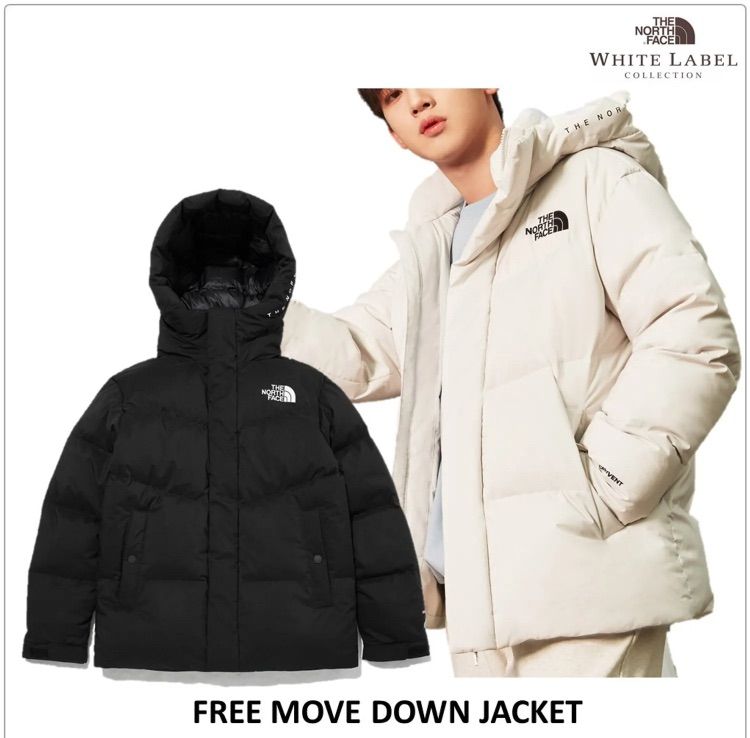 The North Face】FREE MOVE DOWN JACKET BK - メルカリ