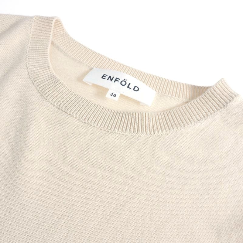 エンフォルド ENFOLD 22AW DOUBLE-SLEEVES LAYERED PULLOVER