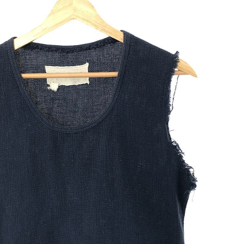 GREG LAUREN グレッグローレン ノースリーブ カットソー GREG LAUREN / グレッグローレン | コットン カットオフ