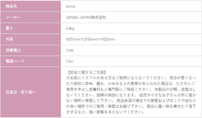 binnno（ビーノ）8-BN コスメボックス 中古品 binnno（ビーノ）8-BN