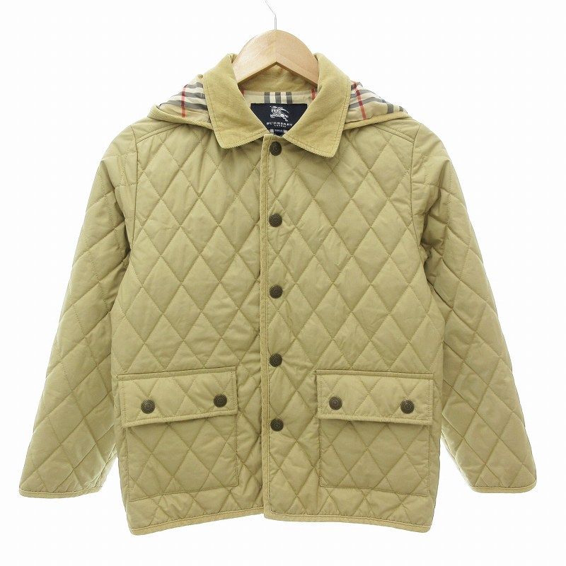BURBERRY キルティングコート 140A ベージュ