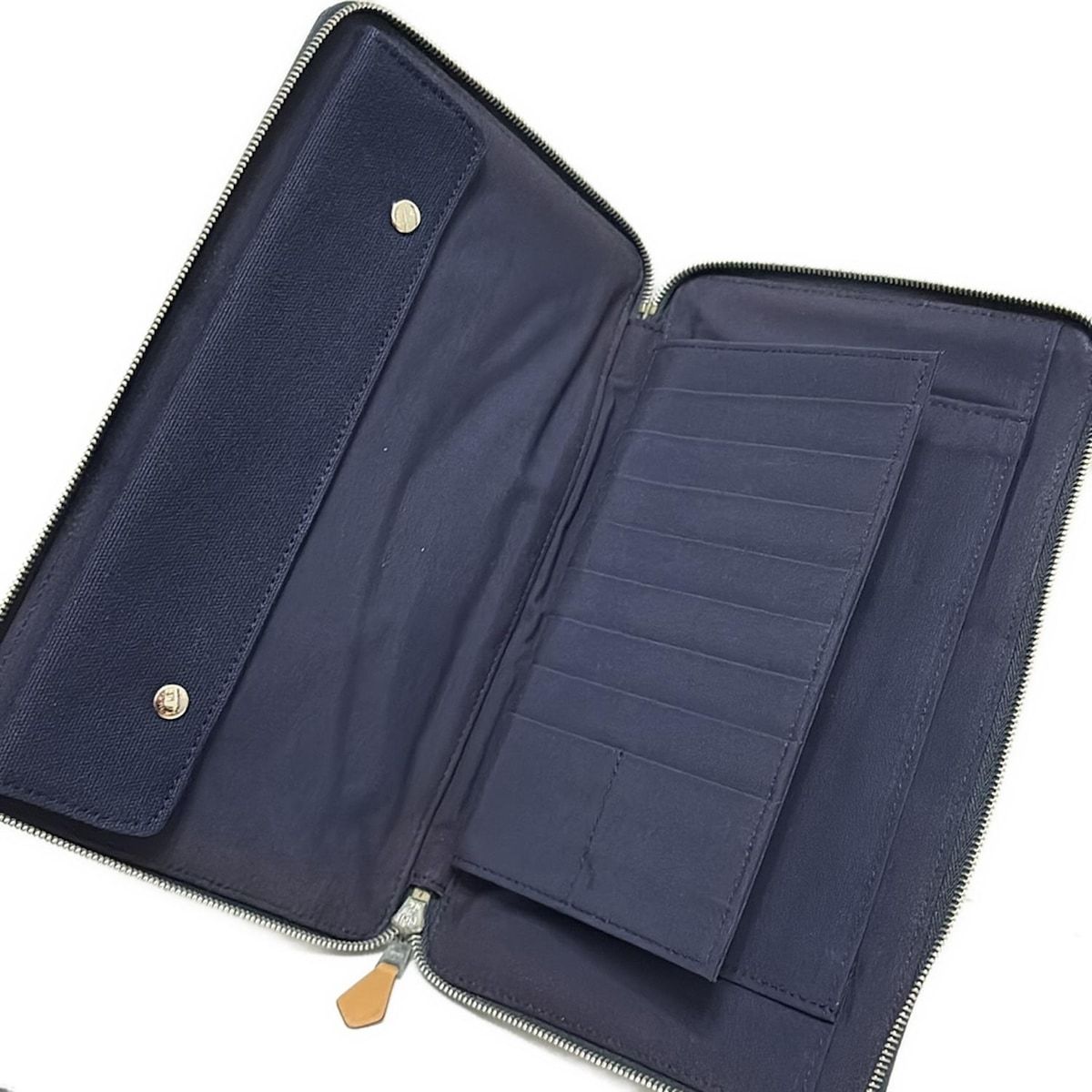 HERMES(エルメス) 長財布 ドーヴィルパースGM キャバン ラウンド  