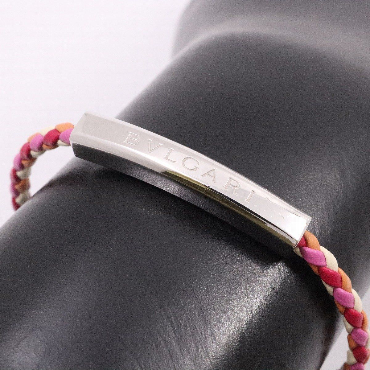 BVLGARI ブルガリ 925シルバー ブレスレット ピンク BVLGARI通販 | ビー・ゼロワン ブレスレット | 三越伊勢丹の