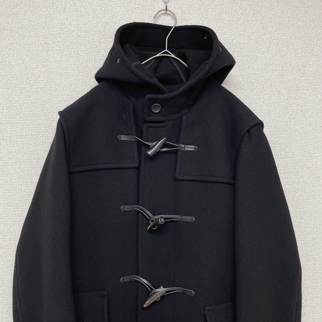 YLEVE イレーヴ ダッフルコート ロング 黒 ブラック ウール サイズ0
