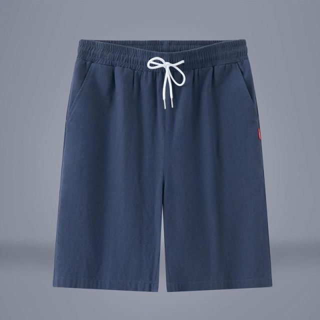 種類40：4XL/A：ブラック メンズ ファッション 服 男性用 オシャレ シンプル 大人 かっこいい 大きいサイズ ストリート 紳士服 夏 コットンリネン パンツ リネン カジュアル ゆったり ストレート 通気性 無地