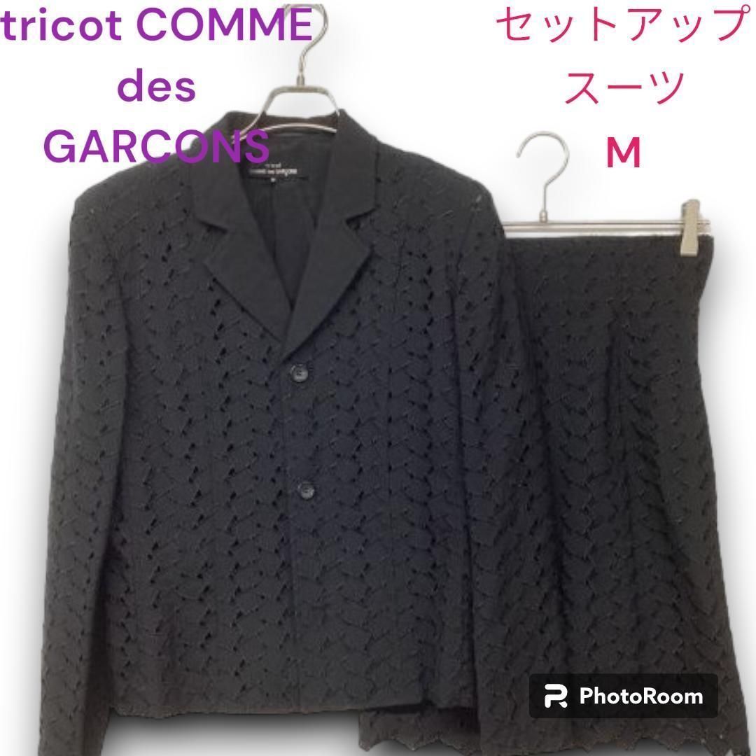美品 tricot COMME des GARCONS トリココムデギャルソン セットアップ 