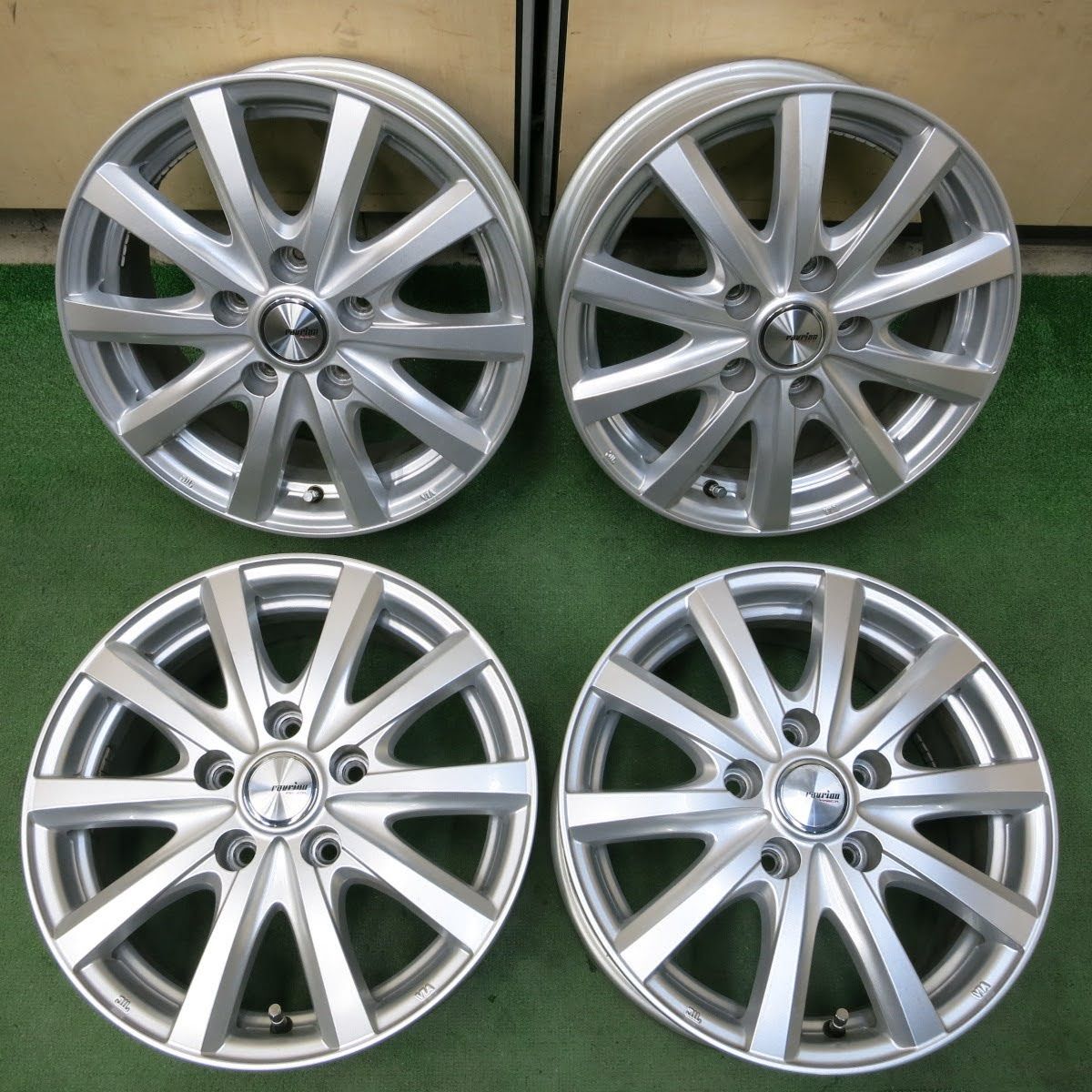 送料無料]キレイ☆ravrion RS01 ラブリオン ホイール 15インチ 15×6J 