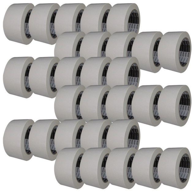 古藤工業 Monf No.8015 カラー布粘着テープ 白 厚0.2mm×幅50mm×長さ25m 30巻入り