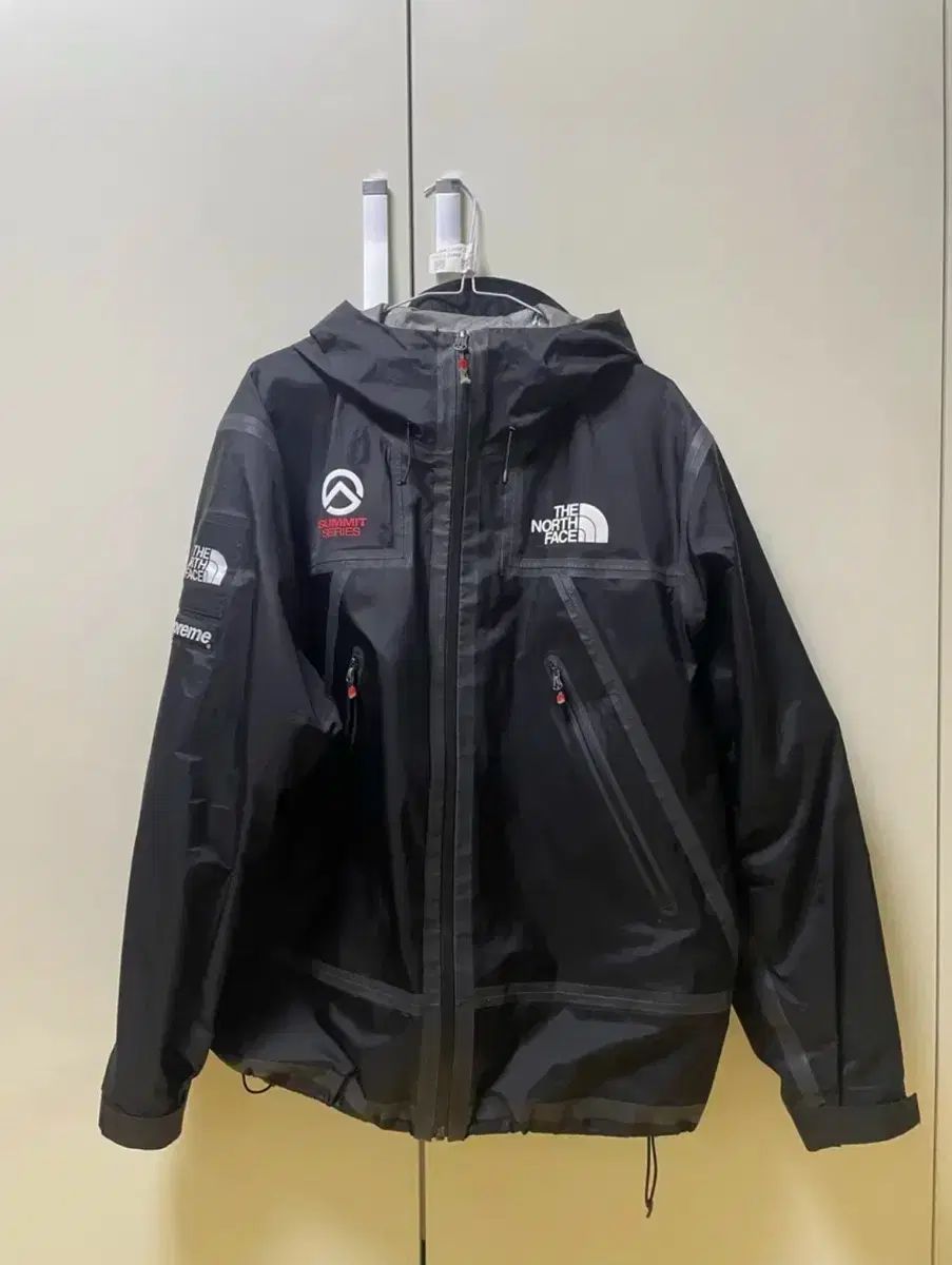 L Supreme シュプリーム x THE NORTH FACE ザノースフェイス サミット テープ パディング ジャケット 黒 ー 21S