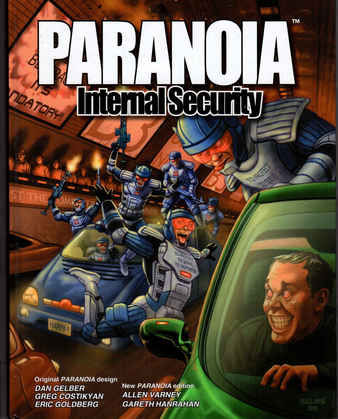 TRPG PARANOIA/InternalSecurity(HD)