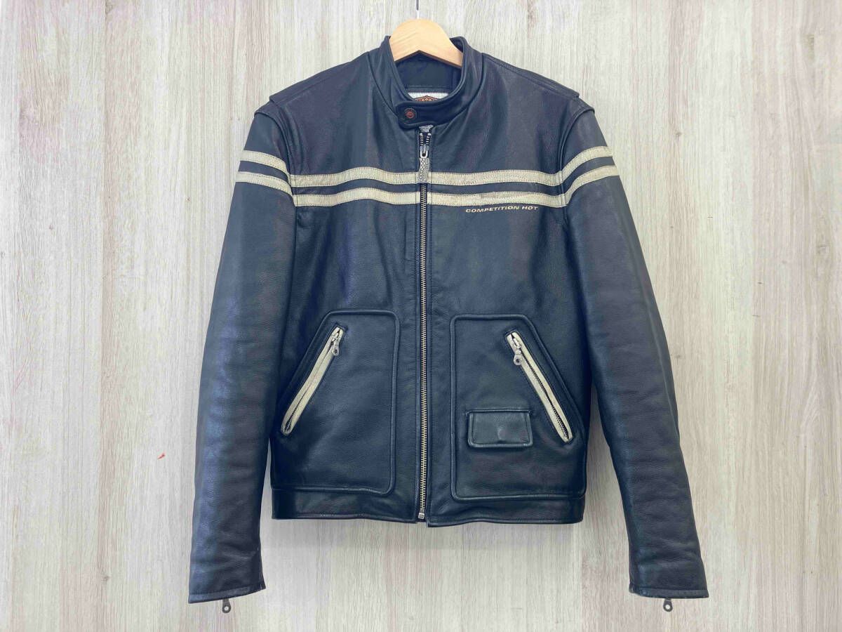 HARLEY DAVIDSON ハーレーダビッドソン シングルライダース レザージャケット サイズS
