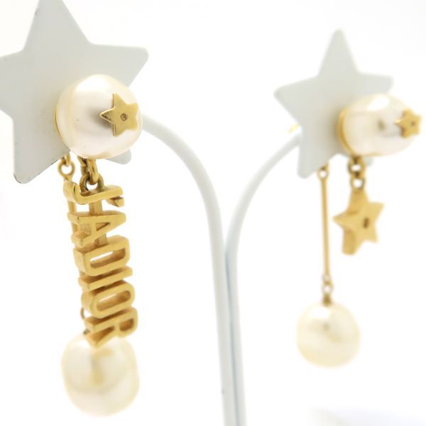 Christian Dior ピアス J'ADIOR スター フェイクパール GP