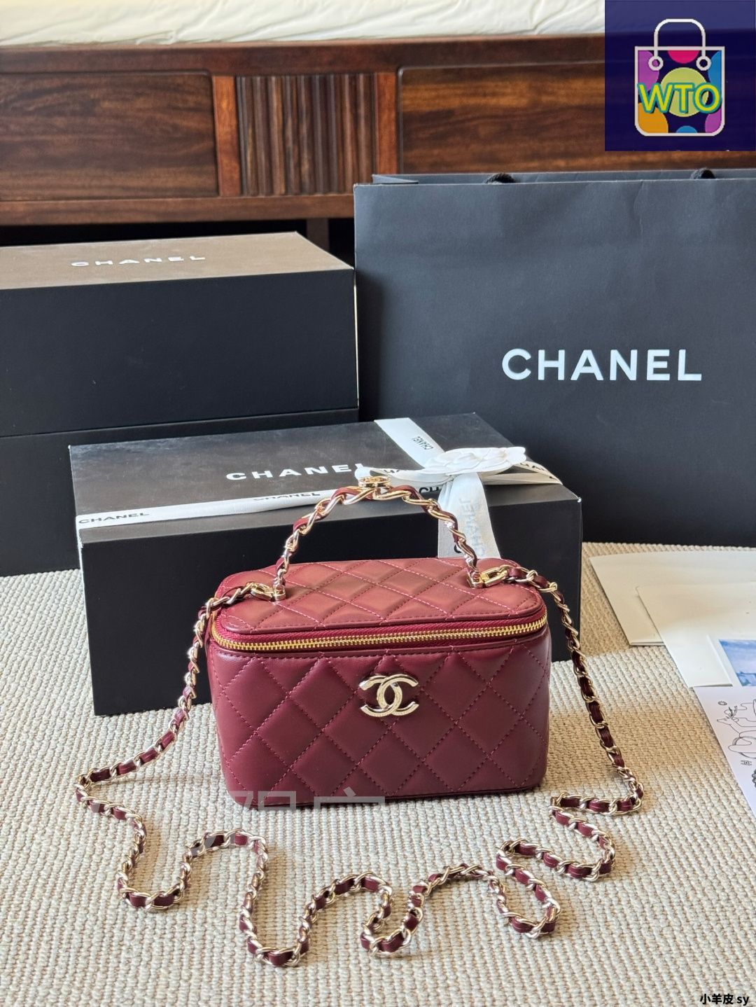 新品未使用 シャネル CHANEL ミラー付き ボックス ケース CHANELミラー付き メイクボックス アクセサリーケース - メルカリ