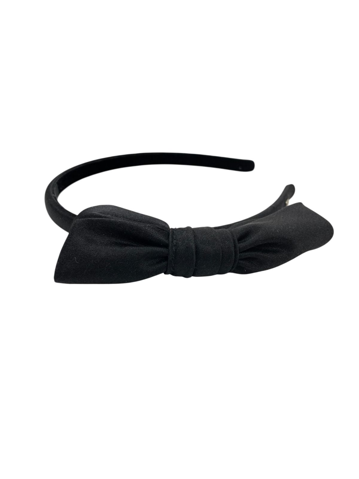 アレクサンドル ドゥ パリ カチューシャ ヘッドバンド ブラック サテン