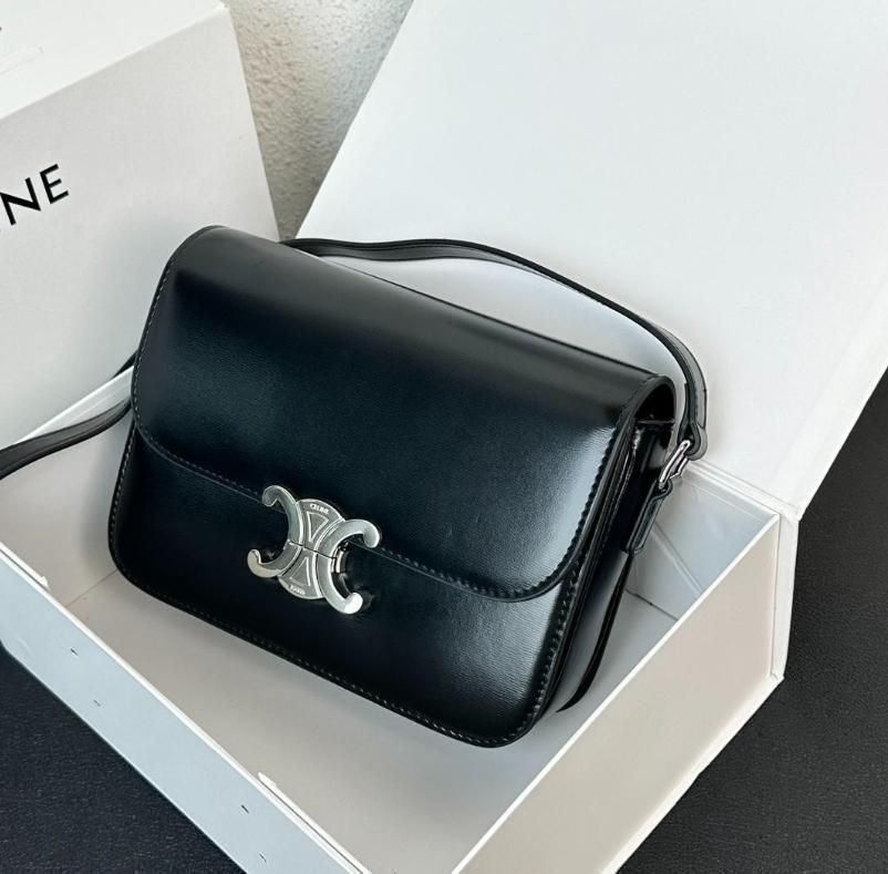 ✨美品✨ セリーヌ パリマカダム トリオンフ デニム ワンショルダーバッグ セリーヌ CELINE ハンドバッグ デニム マカダム トリオンフ
