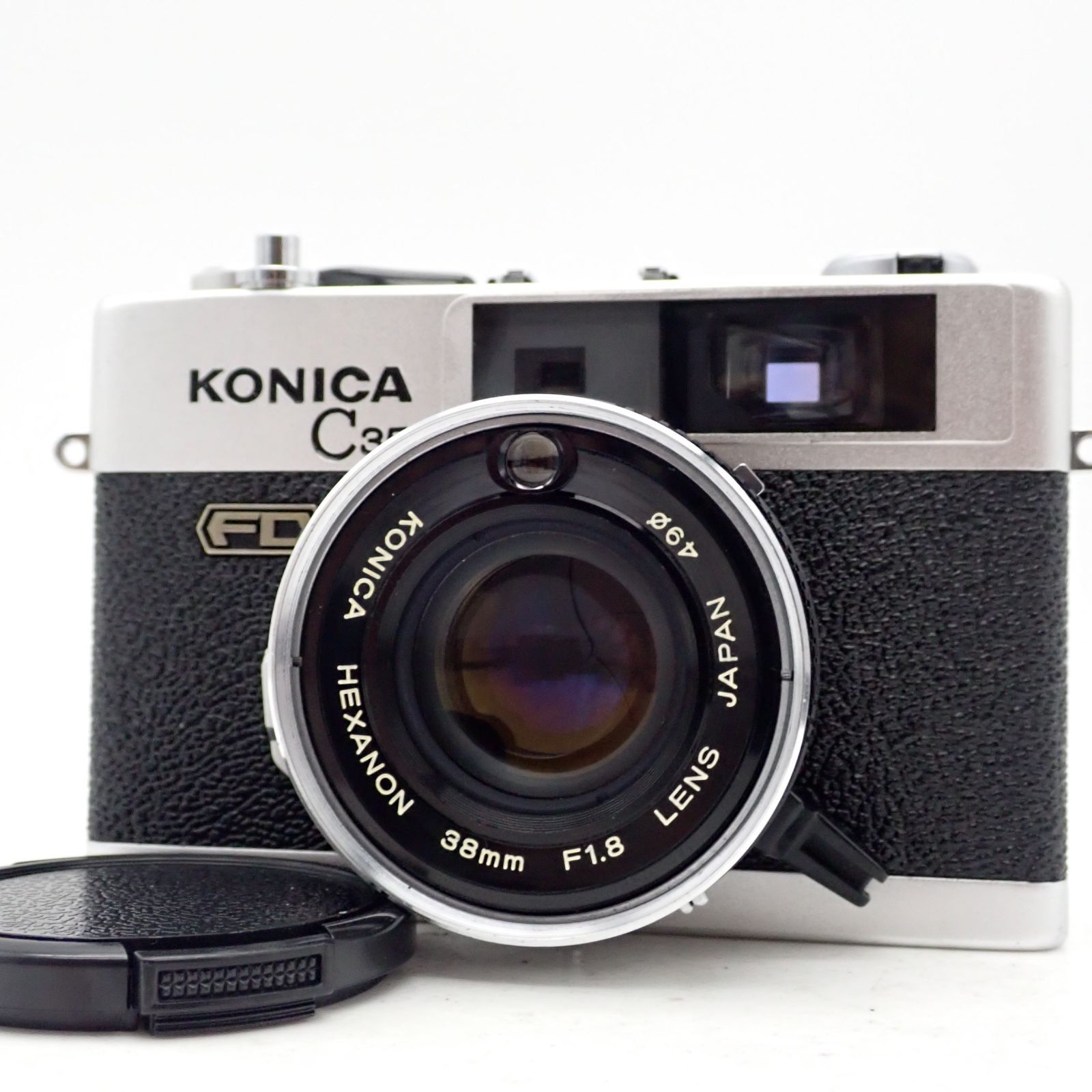 良品 KONICA C35 FD HEXANON 38mm f1.8 レンジファインダー