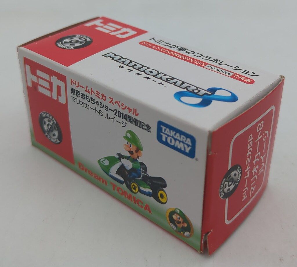 マリオカート8 トミカ 東京おもちゃショー2014開催記念 ルイージ Dream Tomica Special ☆ Tokyo Toy Show 2014 Commemorative