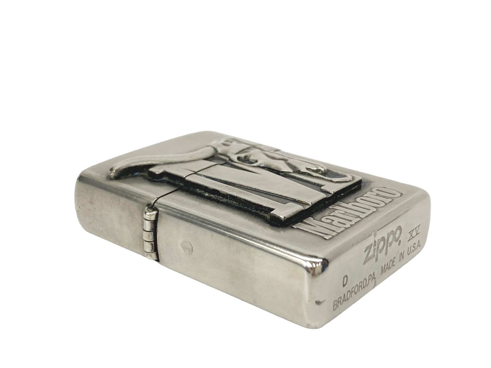 【送料無料/新品】 zippo (ジッポー) Marlboro マルボロ ロングホーン 99年製 たばこメーカー