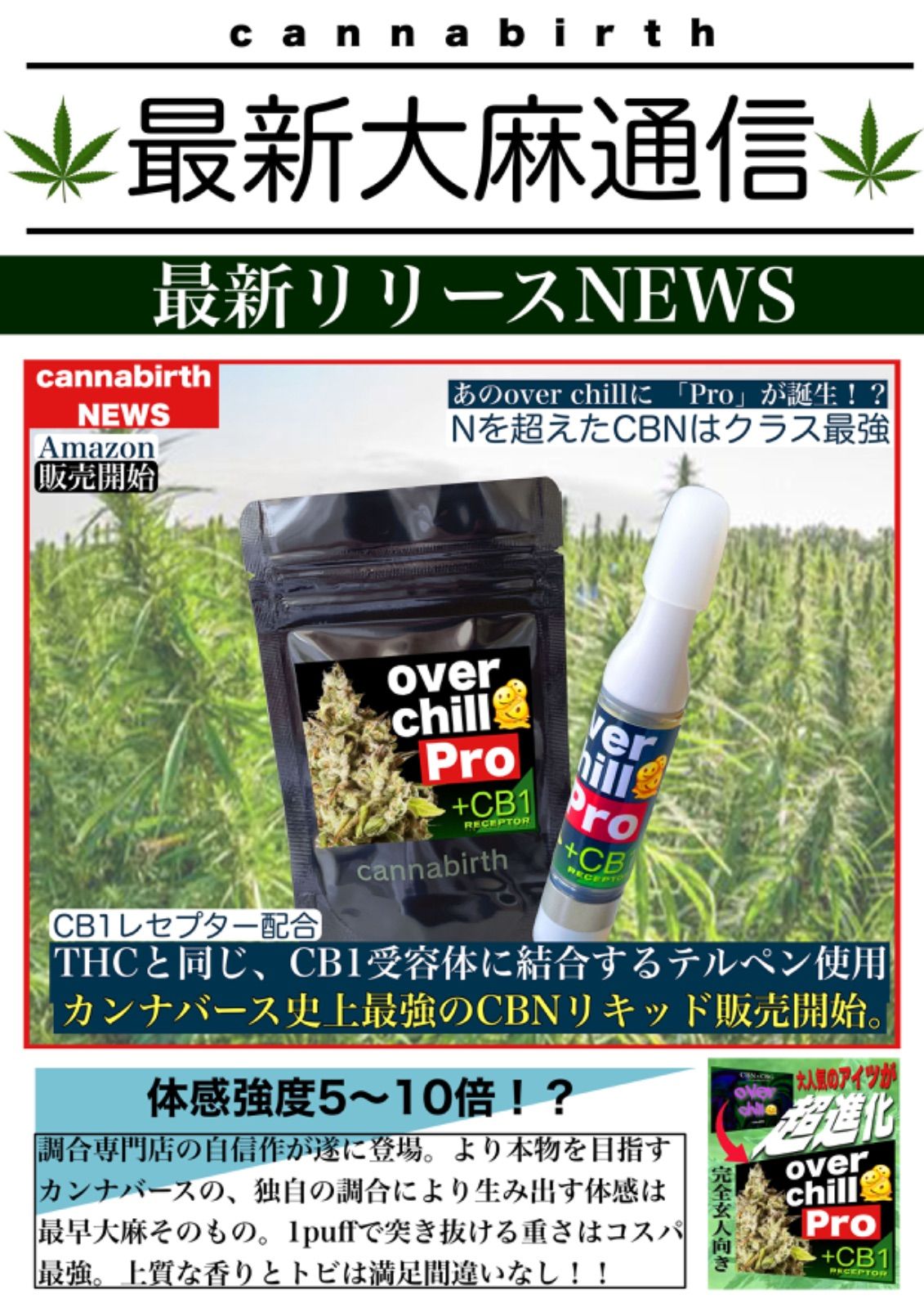 まるでインディカ大麻 調合専門店カンナバース CBN リキッド 大麻スーパーリラックス80 カンナビノイド80種類以上 CBD - メルカリ