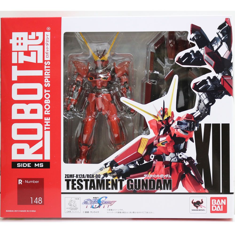 BANDAI - ROBOT魂(SIDE MS) テスタメントガンダム 機動戦士ガンダムSEED DESTINY ASTRAY(シード デスティニー アストレイ) 完成品 可動フィギュア バンダイ ROBOT魂(SIDE MS) テスタメントガンダム 機動戦士ガンダムSEED