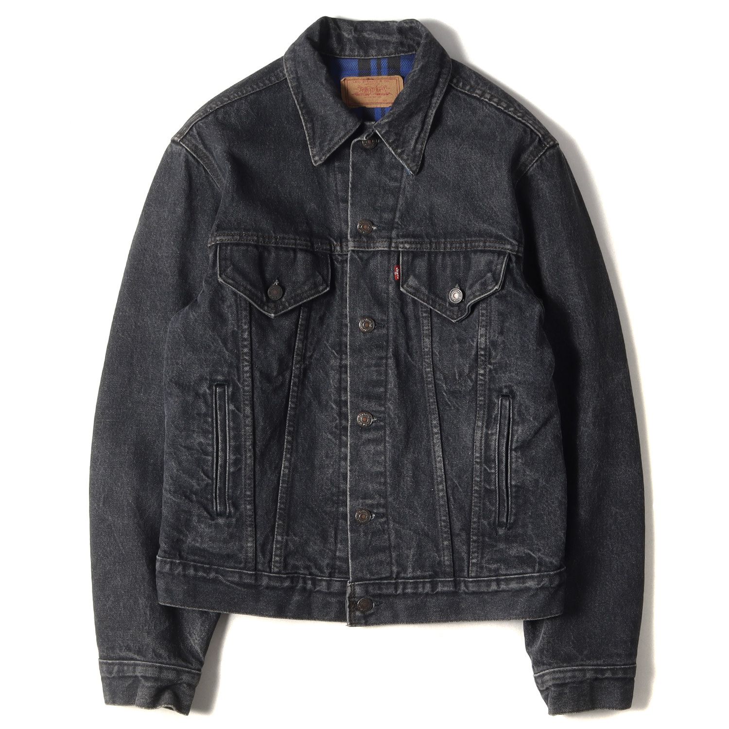 Levis リーバイス ジャケット 70411-9418 裏地チェックネル 先染め