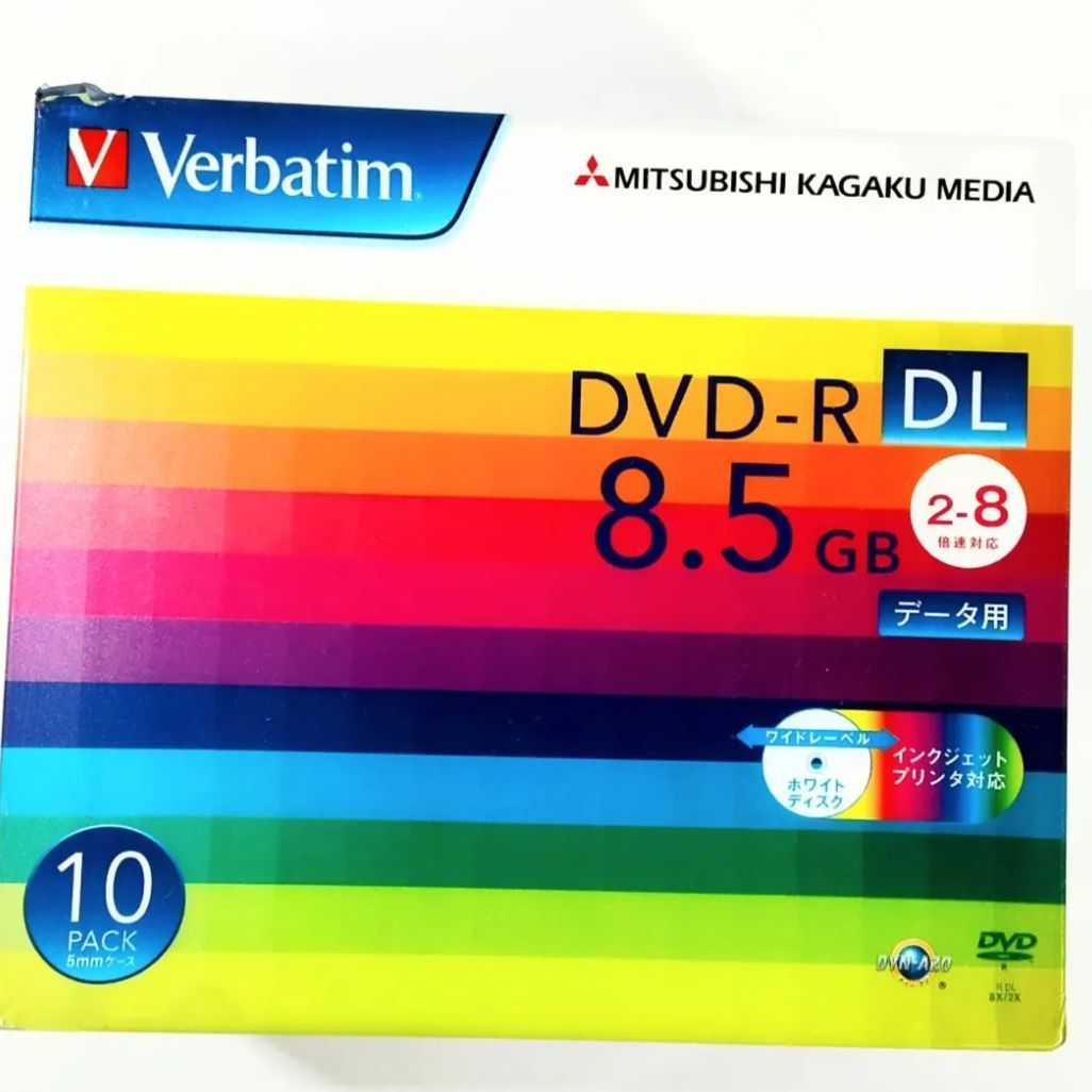 未開封・格安】DVD-R(2パック)、BD-R(2パック)、CD-R、VHSビデオ