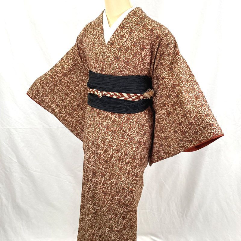 509af9△アンティーク着物 レトロモダン 大正ロマン 昭和レトロ