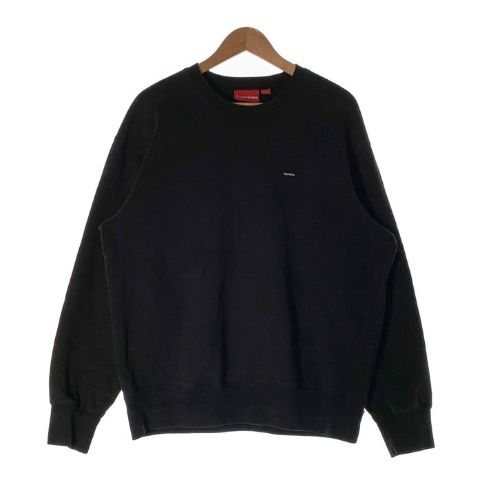 SUPREME シュプリーム Small Box Logo Crewneck スモールボックスロゴ クルーネックスウェットトレーナー ブラック  Size M - メルカリ