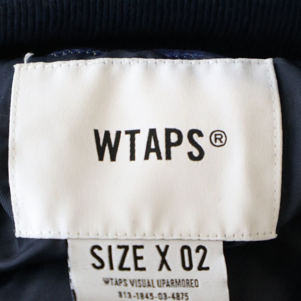 WTAPS (ダブルタップス) 22AW JACKET COTTON DENIM INDIGO コットン