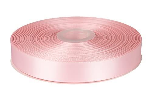 Amazon | Fondersy シルキー 両面サテンリボン 横長22mm 縦長91M 花束 ギフト ラッピング #ライトピンク | リボン・テープ  | 文房具・オフィス用品 25mm X 91M_ライトピンク Fondersy シルキー 両面サテンリボン 横長25mm 縦長91M 花束 ギフト ラッピング #ライトピンク